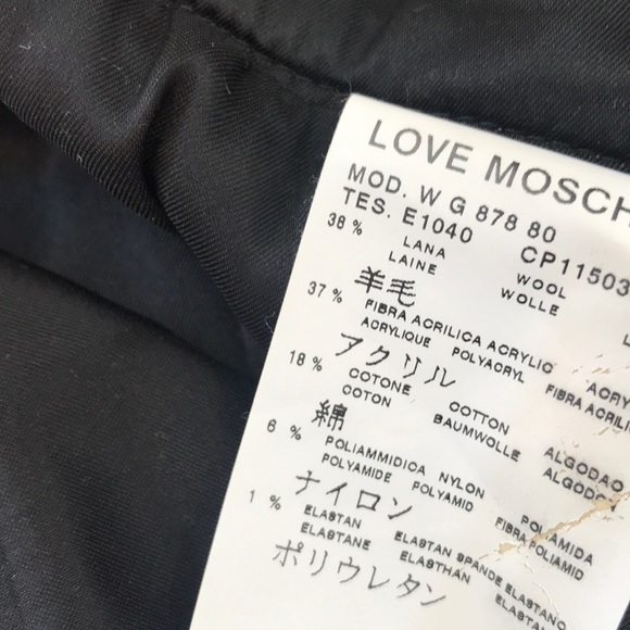 Love Moshino Pattern Pencil skirt - Picture 7 of 10